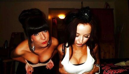Random messy british UK chav bi-otches slags and uni sluts
