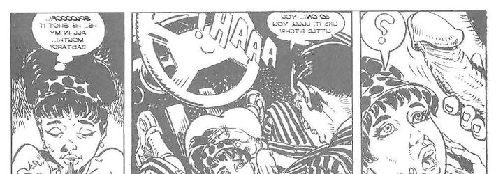 Some adult fuckfest comics images Dark-Hued and white