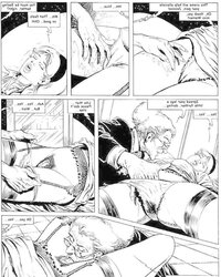 Some adult fuckfest comics images Dark-Hued and white