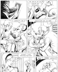 Some adult fuckfest comics images Dark-Hued and white