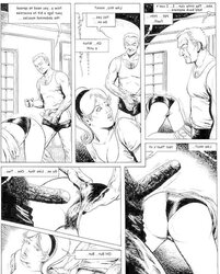 Some adult fuckfest comics images Dark-Hued and white