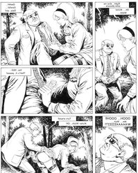 Some adult fuckfest comics images Dark-Hued and white