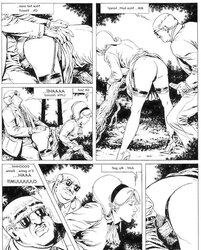Some adult fuckfest comics images Dark-Hued and white