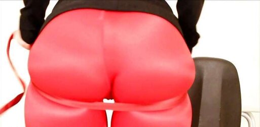 Latex Rump Massive Butt Latex Immense Bouncy Backside