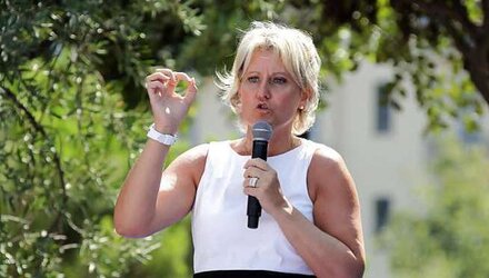 I enjoy draining off to Conservative Nadine Morano