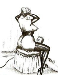 female domination-SADISM & MASOCHISM-Cartoon