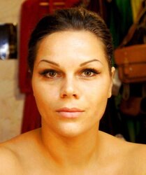 Russian tv channel NTV hostess Maria Zarring