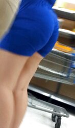 Saucy BOOTY MUMMY Latina in JUMPSUIT voyeur candid