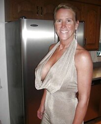 Ample bra-stuffers in hooter-sling