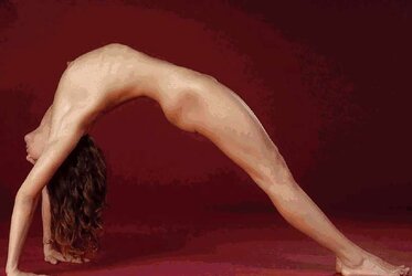Yoga - erotic art photos