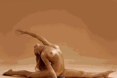 Yoga - erotic art photos