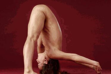 Yoga - erotic art photos