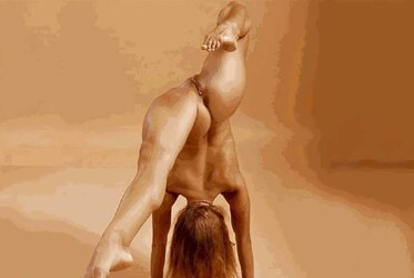 Yoga - erotic art photos