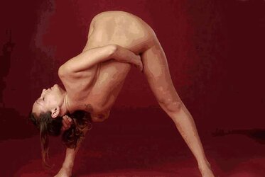 Yoga - erotic art photos