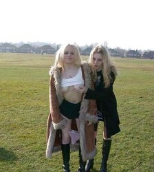 More of Sarina from Saltcoats, this time with muddy pals