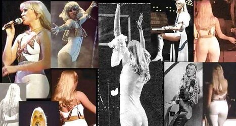 Agnetha faltskog - on and of stage