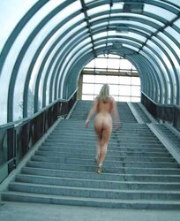 NAKED IN PUBLIC - Natasha