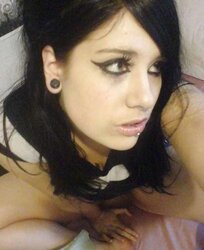 Self-shot Emo Teenager