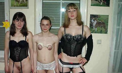 Trussed, teamed and fetish