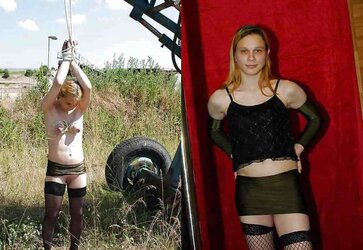 Trussed, teamed and fetish