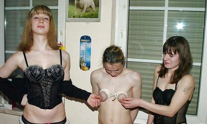 Trussed, teamed and fetish