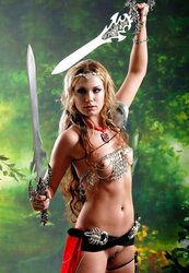 Scorching Nymphs with a acute Sword in their arm - Session