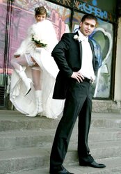 Wedding-Bride upskirt