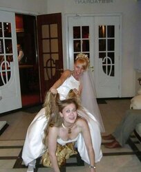 Wedding-Bride upskirt
