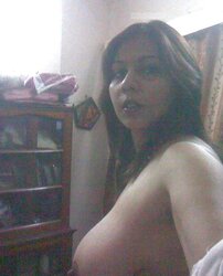 Desi Big-Chested Chicks-Ample Donk in Crimson Hooter-Sling Thong