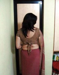 Desi Big-Chested Chicks-Ample Donk in Crimson Hooter-Sling Thong