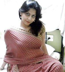 Desi Big-Chested Chicks-Ample Donk in Crimson Hooter-Sling Thong