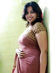 Desi Big-Chested Chicks-Ample Donk in Crimson Hooter-Sling Thong