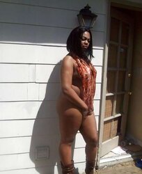Handsome black flasher
