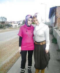 Turkish turbanli hijab arab asian asuman