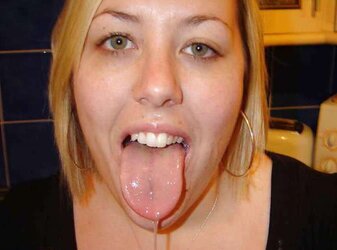 Smiley Face Facial Cumshot
