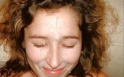 Smiley Face Facial Cumshot