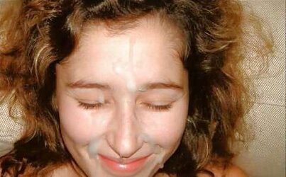 Smiley Face Facial Cumshot