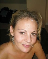 Smiley Face Facial Cumshot
