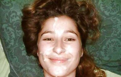 Smiley Face Facial Cumshot