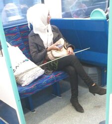 Muslim Nymphs ... Your Hijab Is So Taut!