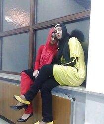 Turbanli hijab arab, turkish, asia naked - non naked