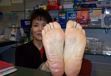 Mature soles and feet