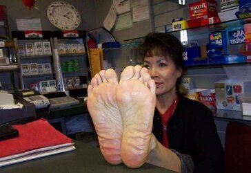 Mature soles and feet