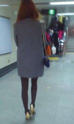 Chinese women in public