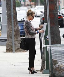 Hilary Duff - Running Errands in Beverly Hills