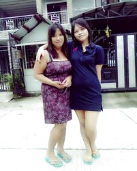 Asian chick gladys and her mum on webcam