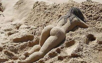 Gorgeous Day At The Beach three by Voyeur TROC