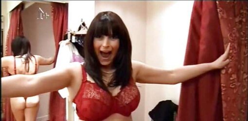 Honeys on the television-Anna Richardson.