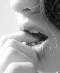 Oral fixation...