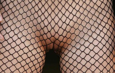 Nice lady getting out of her bodystockings